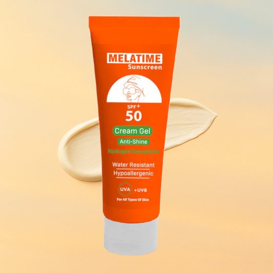 Melatime Sunscreen Cream-Gel SPF 50+ Anti-Shine