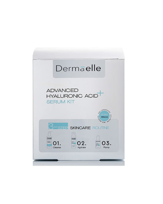 Dermaelle hyaluronic acid serum kit