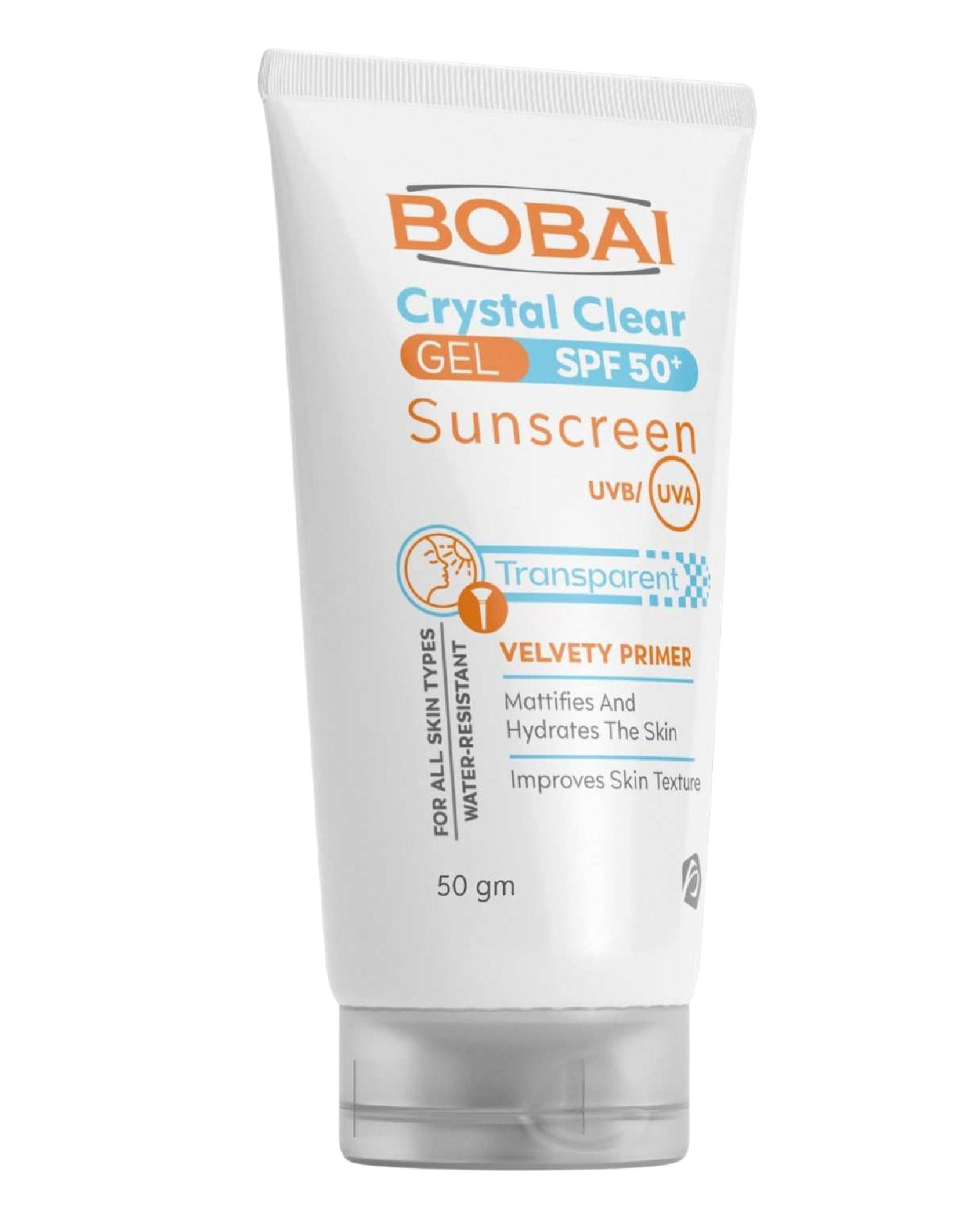 Bobai Crystal Clear Gel SPF 50 Sunscreen