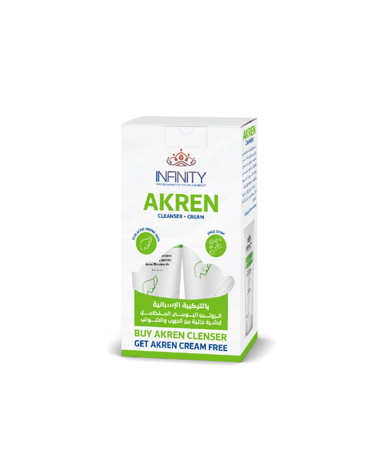 Infinity akren cleanser plus cream