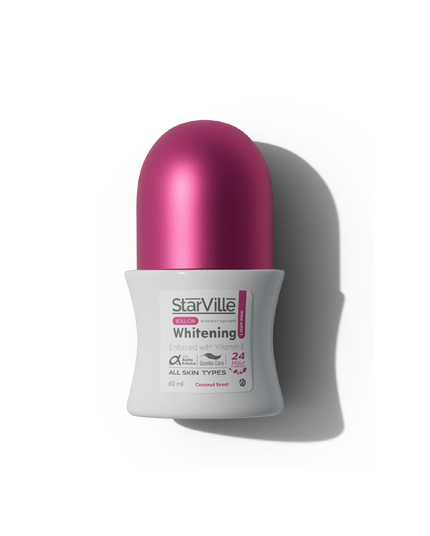 StarVille Whitening Roll-On Light Pink Coconut Scent