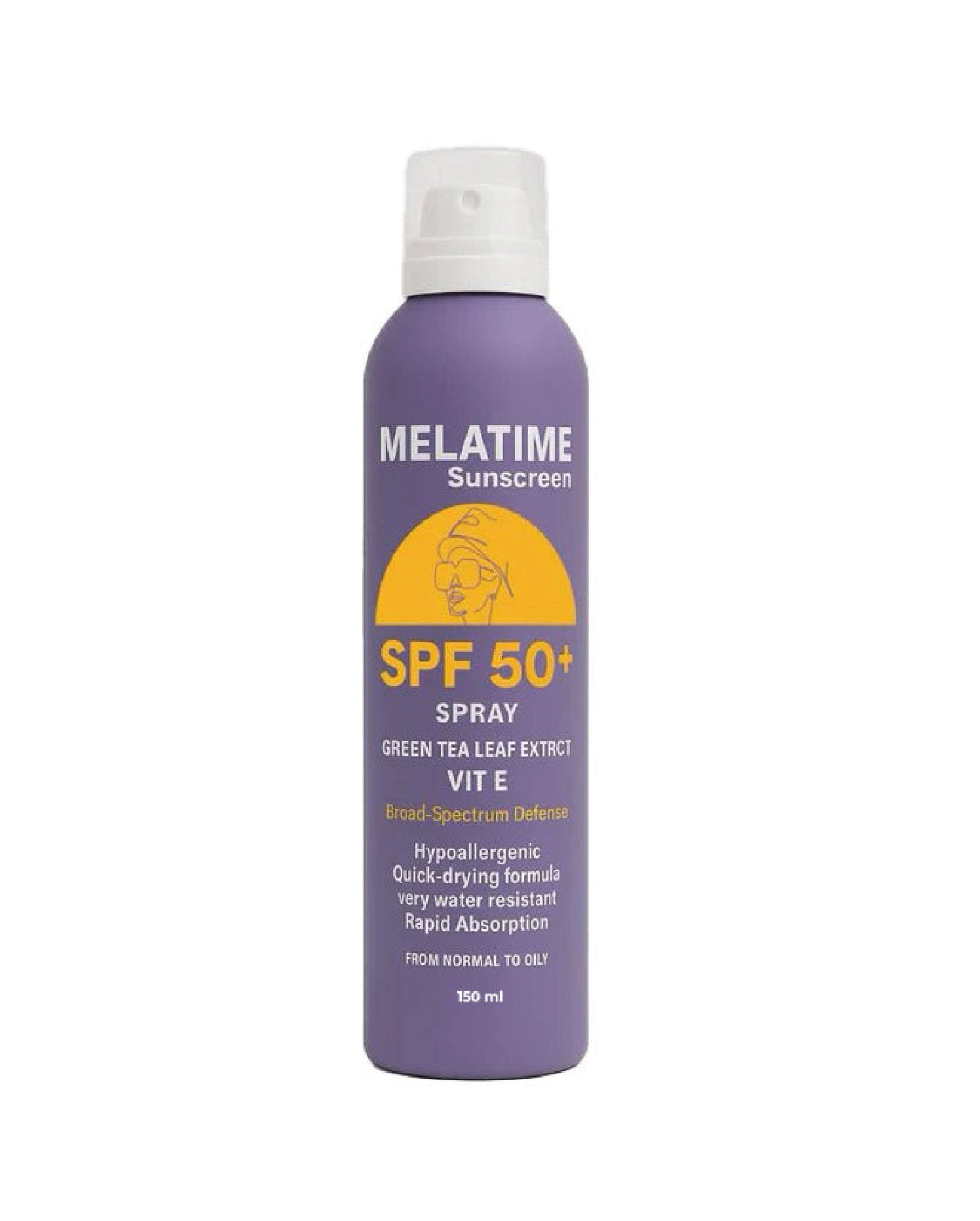 Melatime Sunscreen Spray SPF 50 +